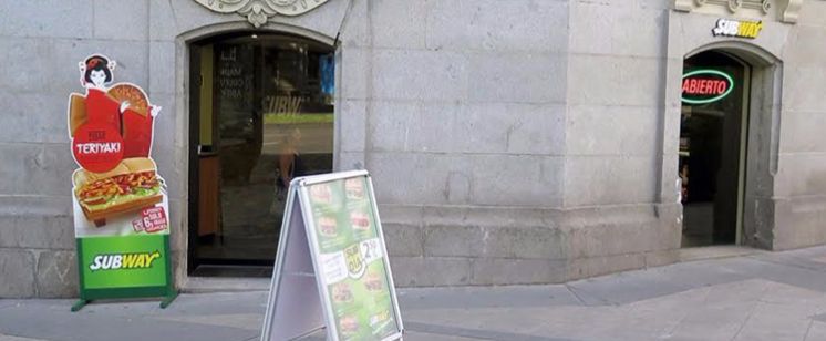 Subway abre una nueva franquicia en Madrid frente a la Puerta de Alcalá